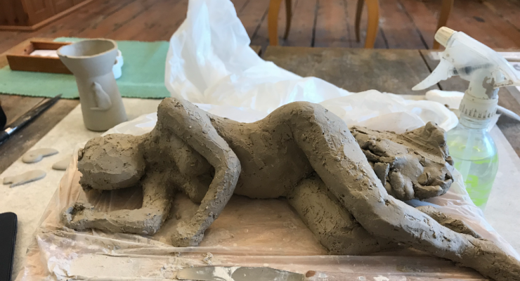 skulptera i lera